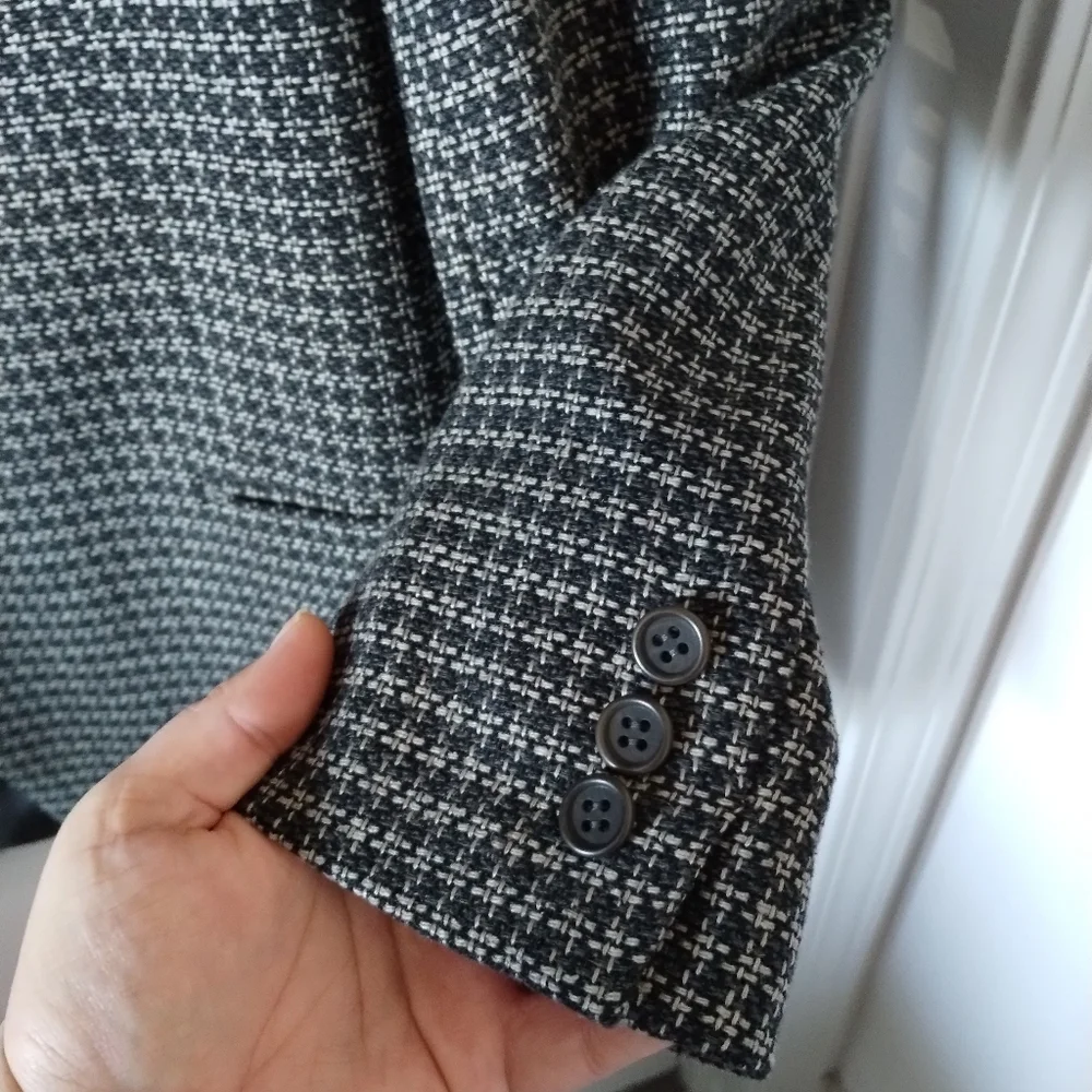 Mani By Giorgio Armani Vintage 2 Button Blazer Like New Size 44